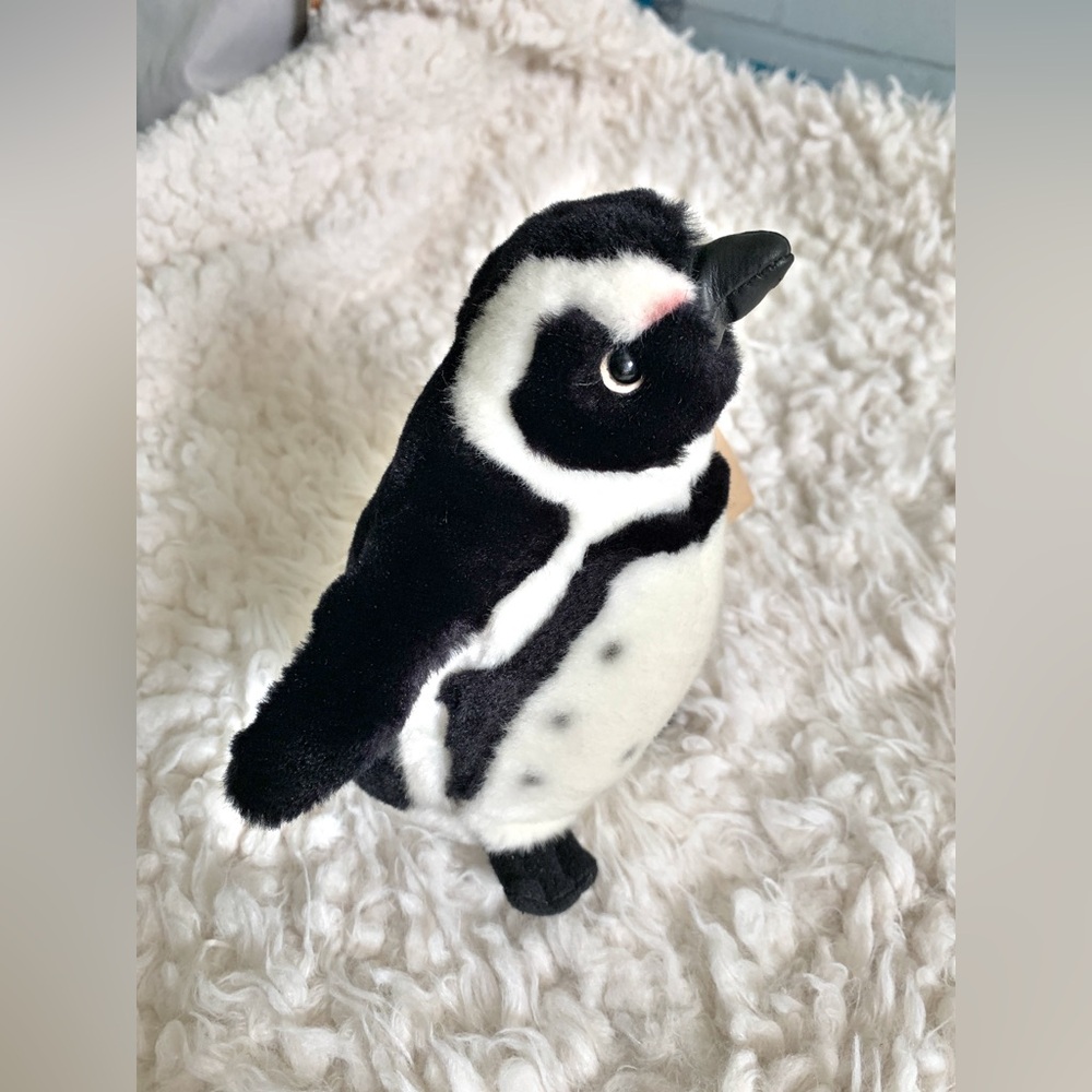 Born in Africa Wildlife Collection New Small Soft Penguin 🐧 Plush Toy Animal